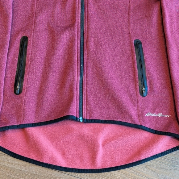 Eddie Bauer Women's Pink Zip-Up Jacket - Picture 2 of 9